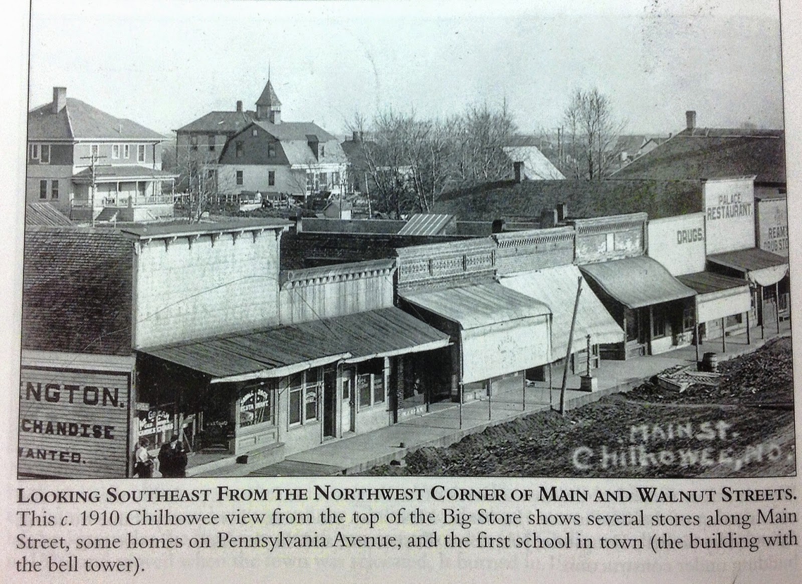 Johnson County & Warrensburg Mo History Chilhowee, Missouri History