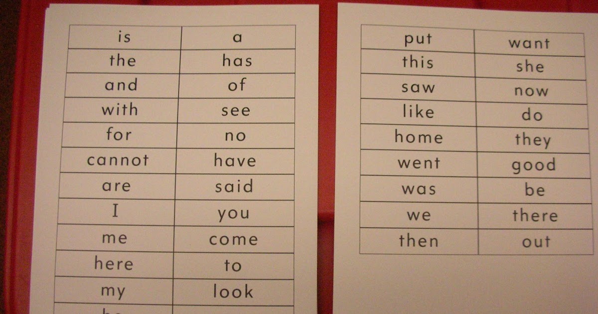 Kindergarten Kids: Sight Words and Writing Homework