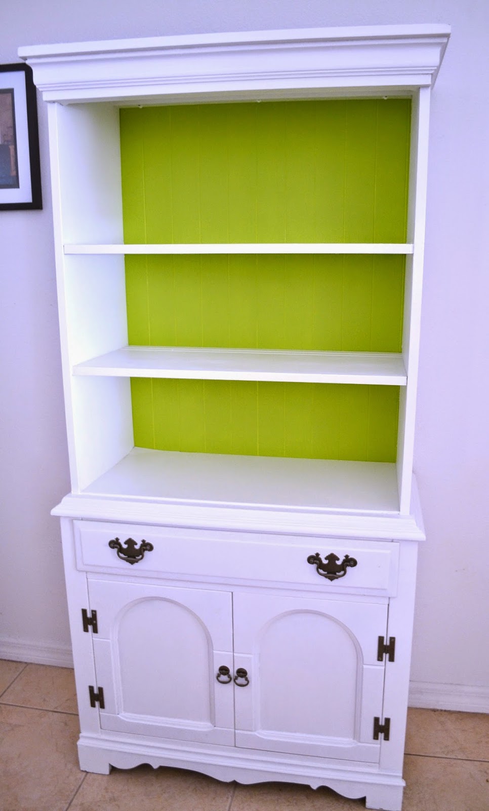 It's A Mom's World Kitchen Hutch Makeover Reveal