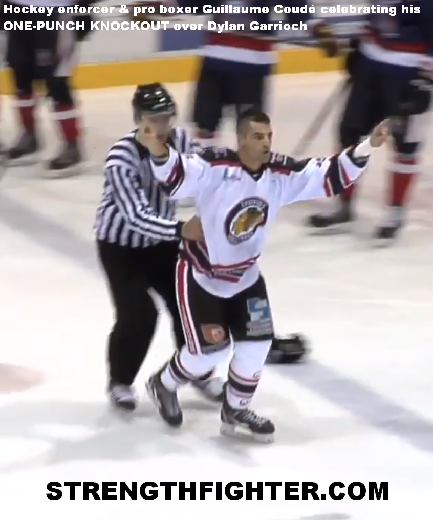 Hockey onepunch knockout STRENGTH FIGHTER