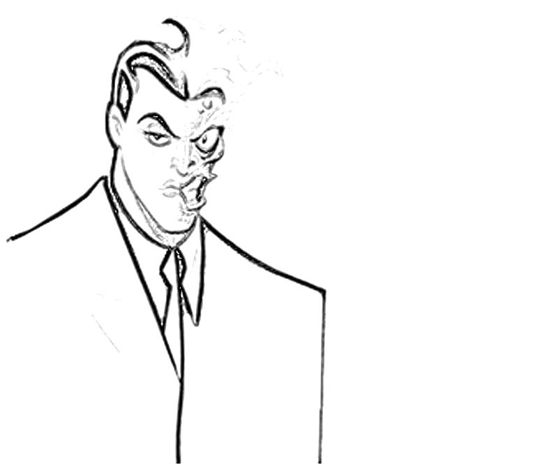 Batman Arkham City Two Face Character | Yumiko Fujiwara