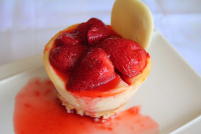 Mini cake_cheesecake_fresas