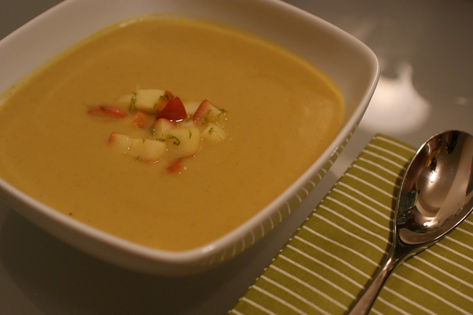 Curried Parsnip + Coconut Soup... Umami