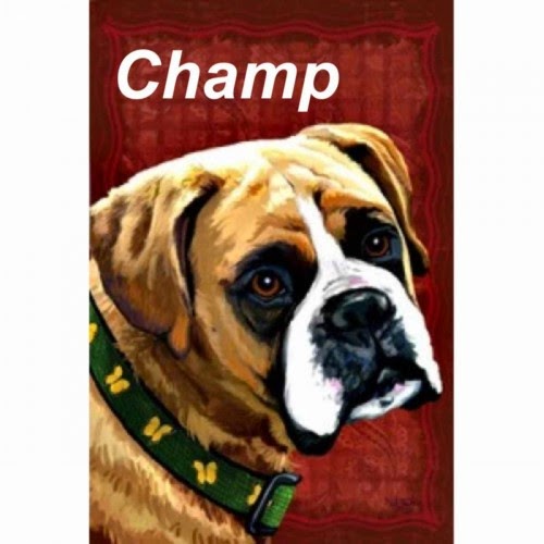 boxer dog garden flag boxer dog garden flag
