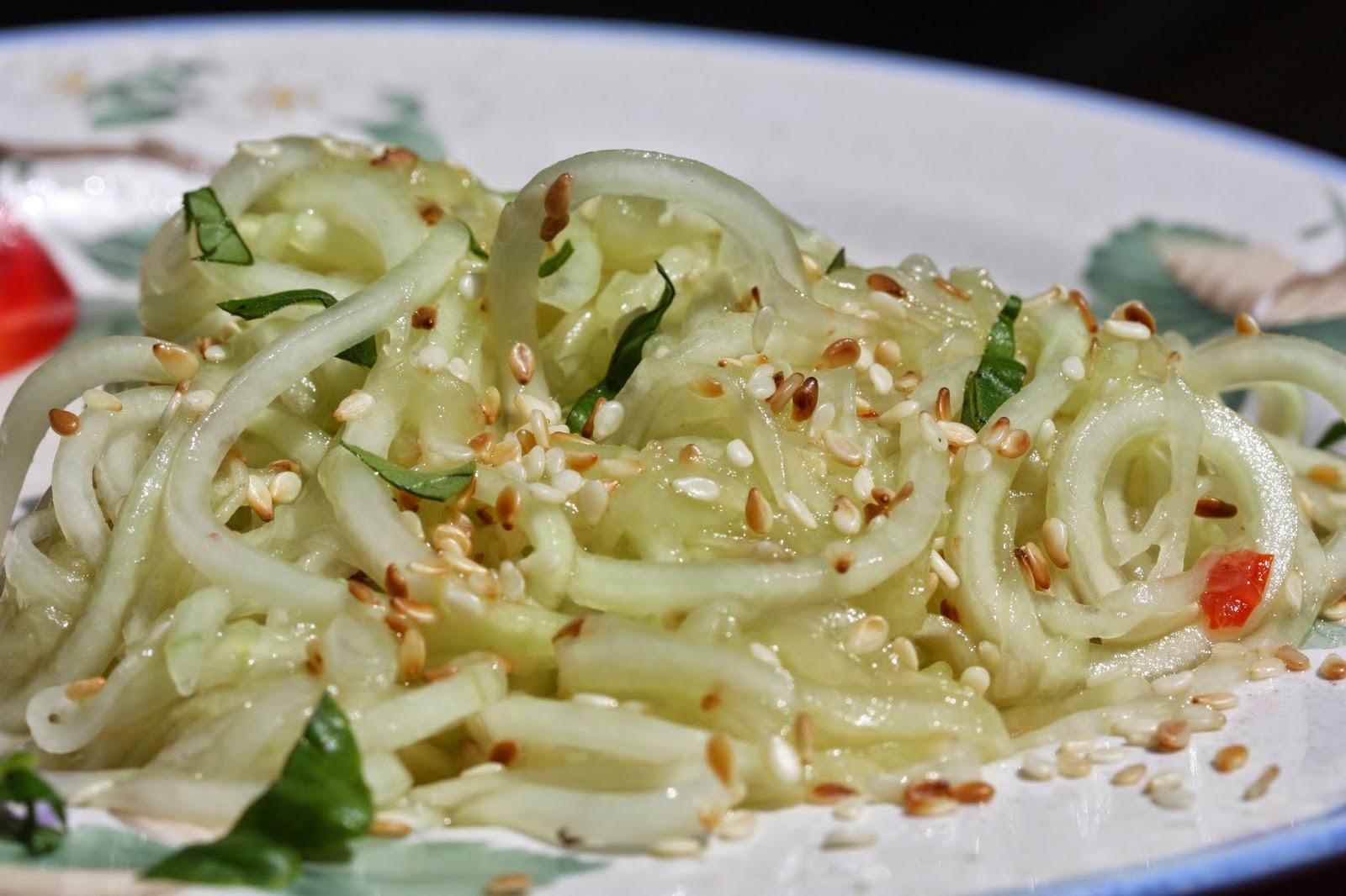 Best of Long Island and Central Florida Cucumber Salad with Sweet Thai