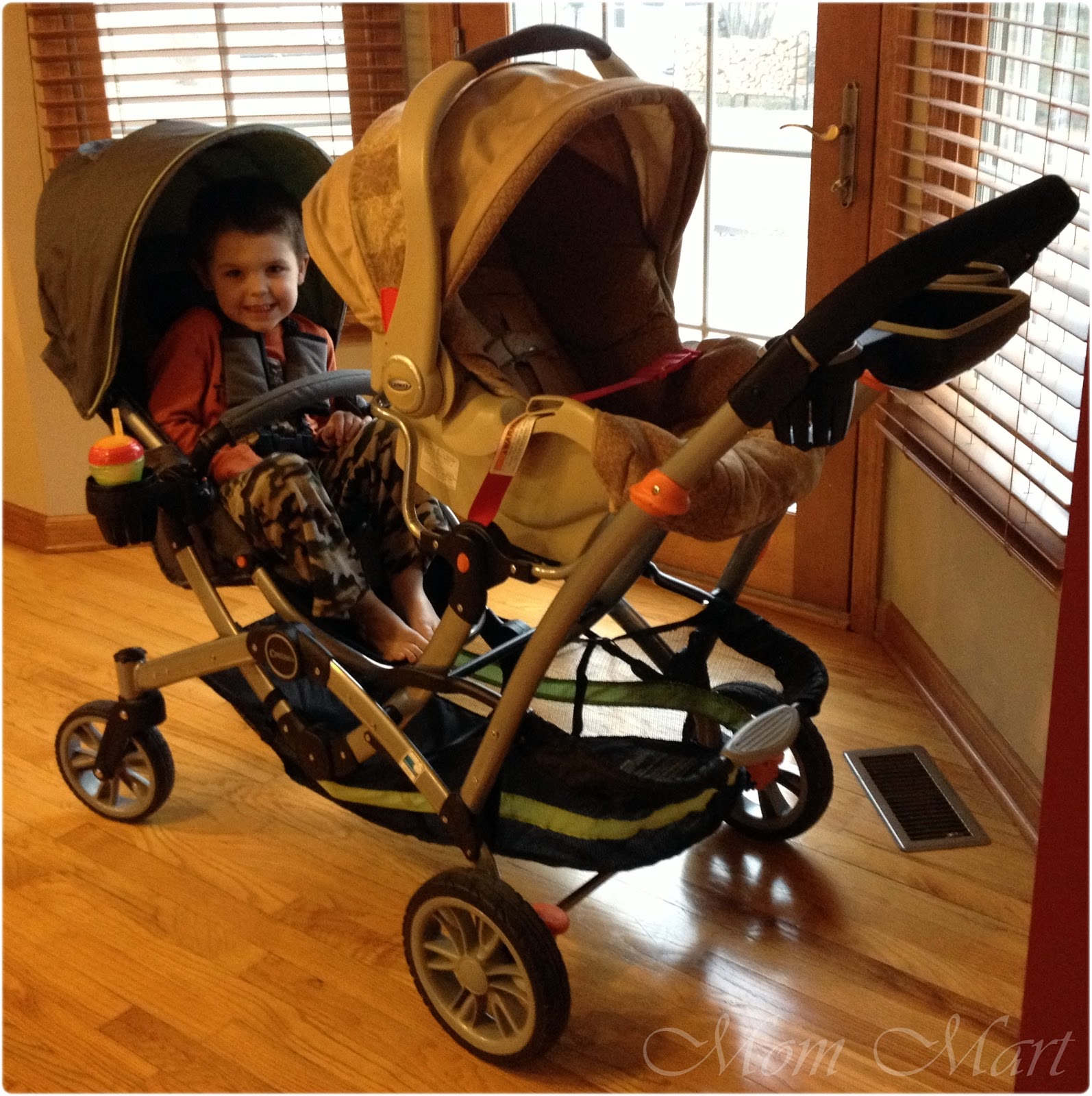 contours optima double stroller