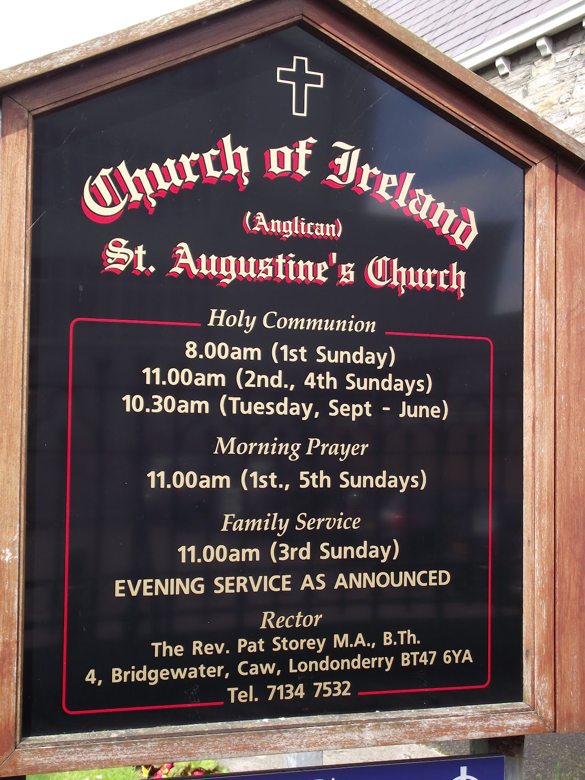 The St. Augustine's Church, Londonderry