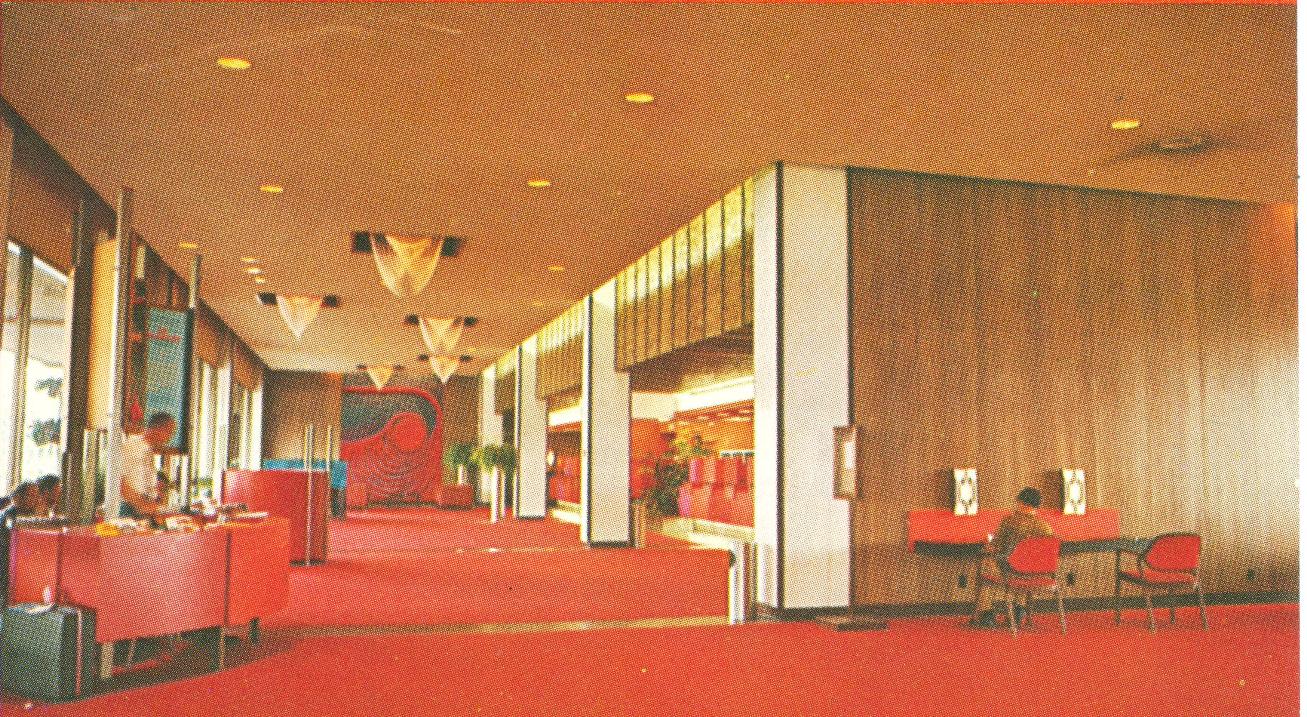 The Original Disneyland Hotel Early 70's Interiors