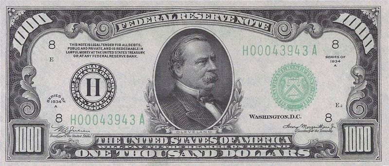 1000 dollar bill template. 1000 dollar bill. 1000 dollar bill template.