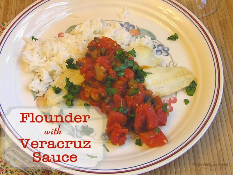 Flounder with Veracruz Sauce