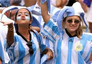 Mundial Brasil 2014 World Cup: mujeres más hermosas, lindas, bellas. Sexy girls, chicas guapas. Aficionadas bonitas Argentina