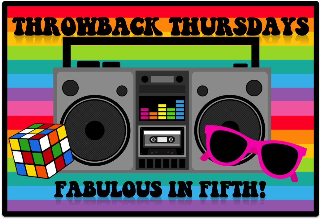 Fabulous in Fifth! Throwback Thursday Creating Bulletin Board Letters