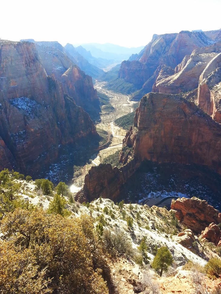 nic nacks Zion Observation Point and the Narrows