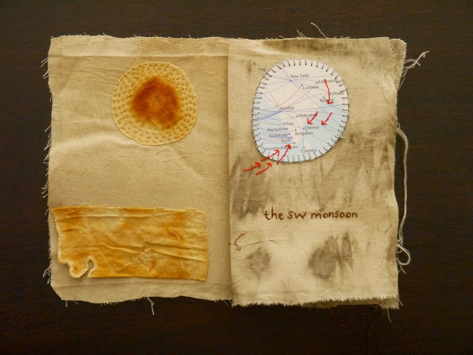 Million Little Stitches: Monsoon inspired fiber book 