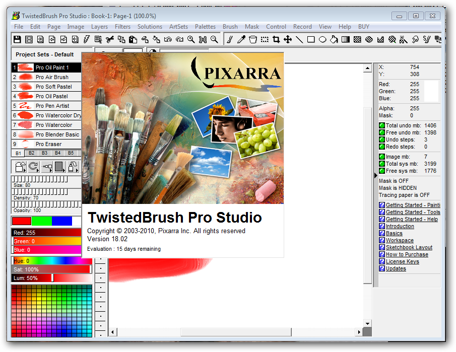 Digital Painting Software Program