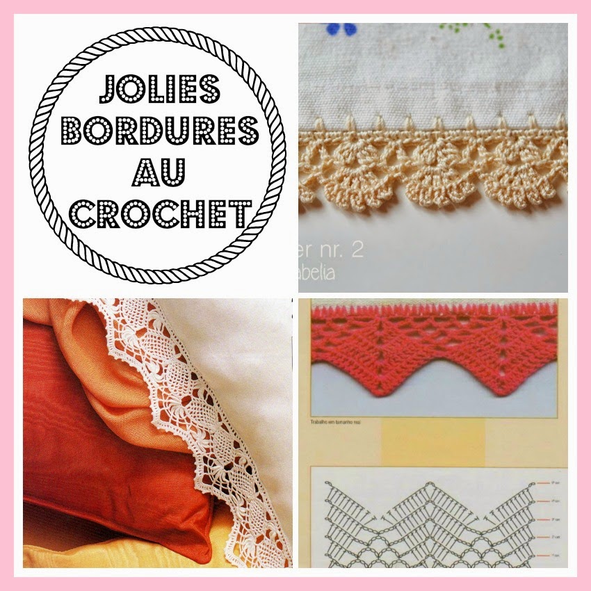 MES FAVORIS TRICOTCROCHET 11 jolies bordures au crochet