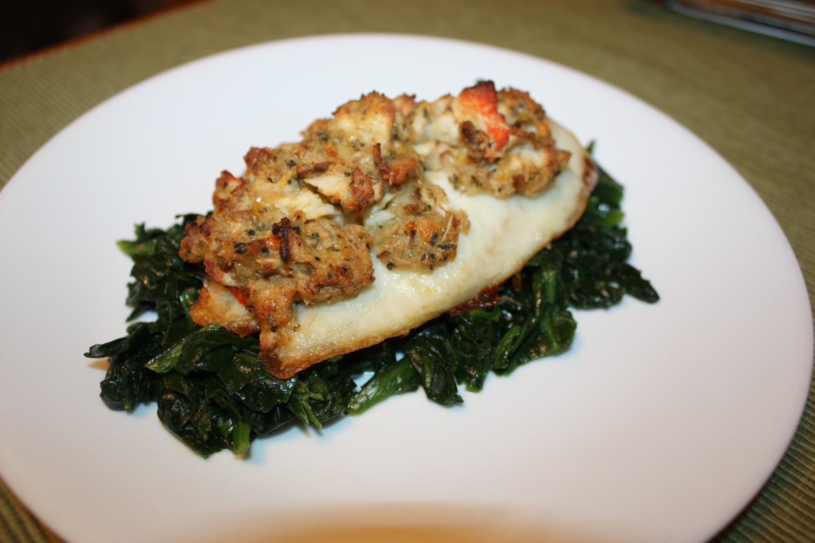 Olive The Ingredients CrabTopped Tilapia