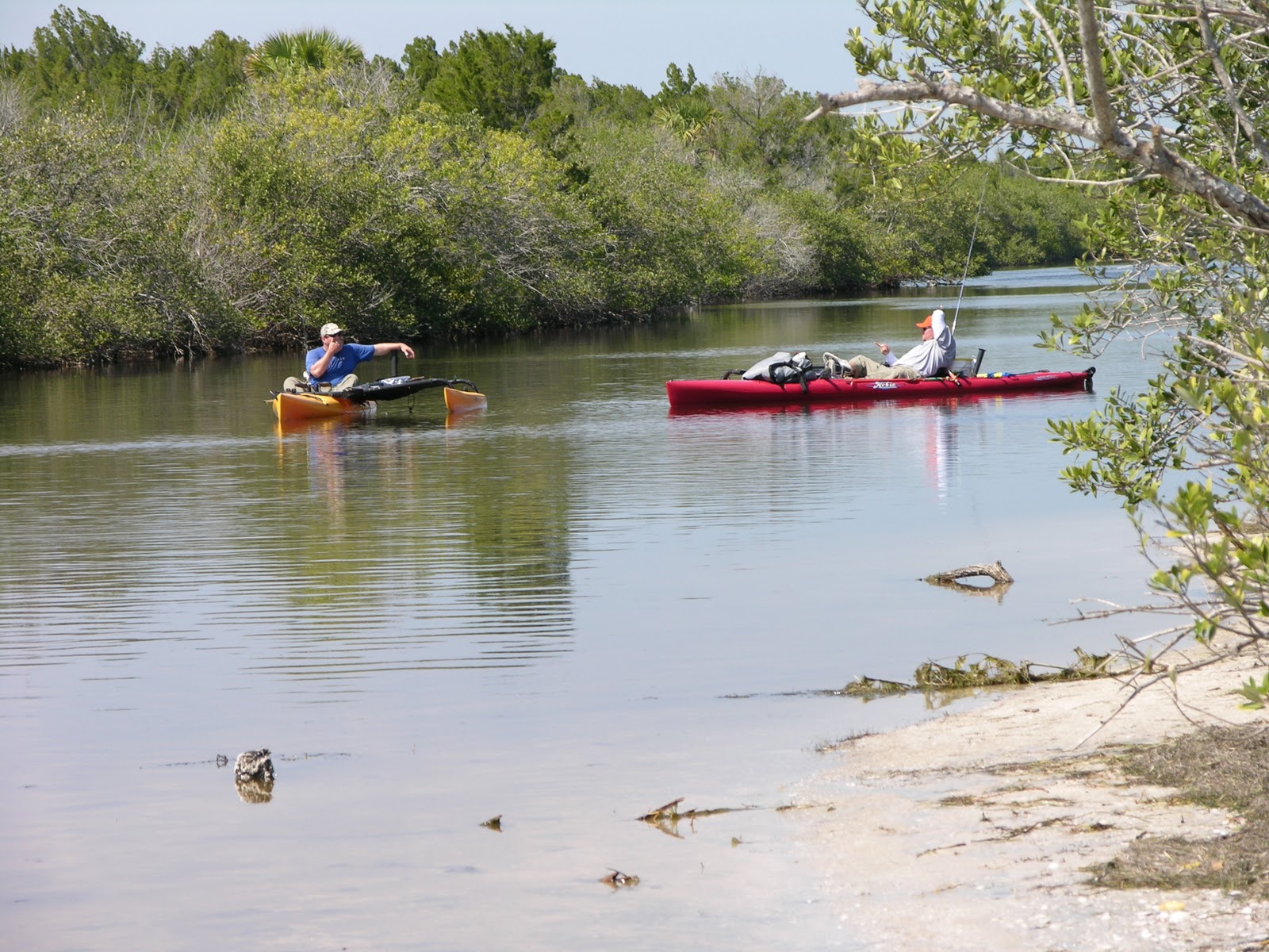 Mosquito Lagoon & Indian River Fishing Kayakers Korner Launch Areas with GPS Coordinates