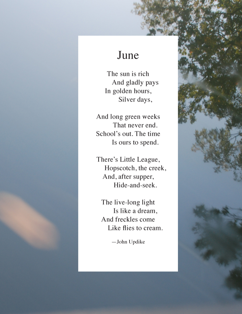 Madeline's Album THE MONTH OF JUNE