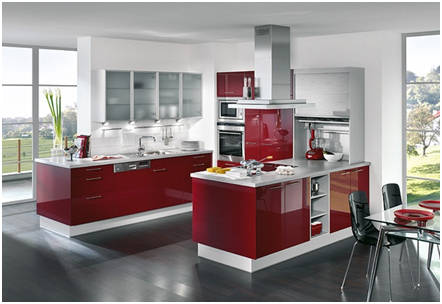 environmental designer home-furniture: Using Colour in the Kitchen!