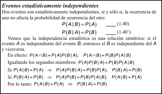Probabilidad Y Estadistica Eventos Dependientes E Independientes