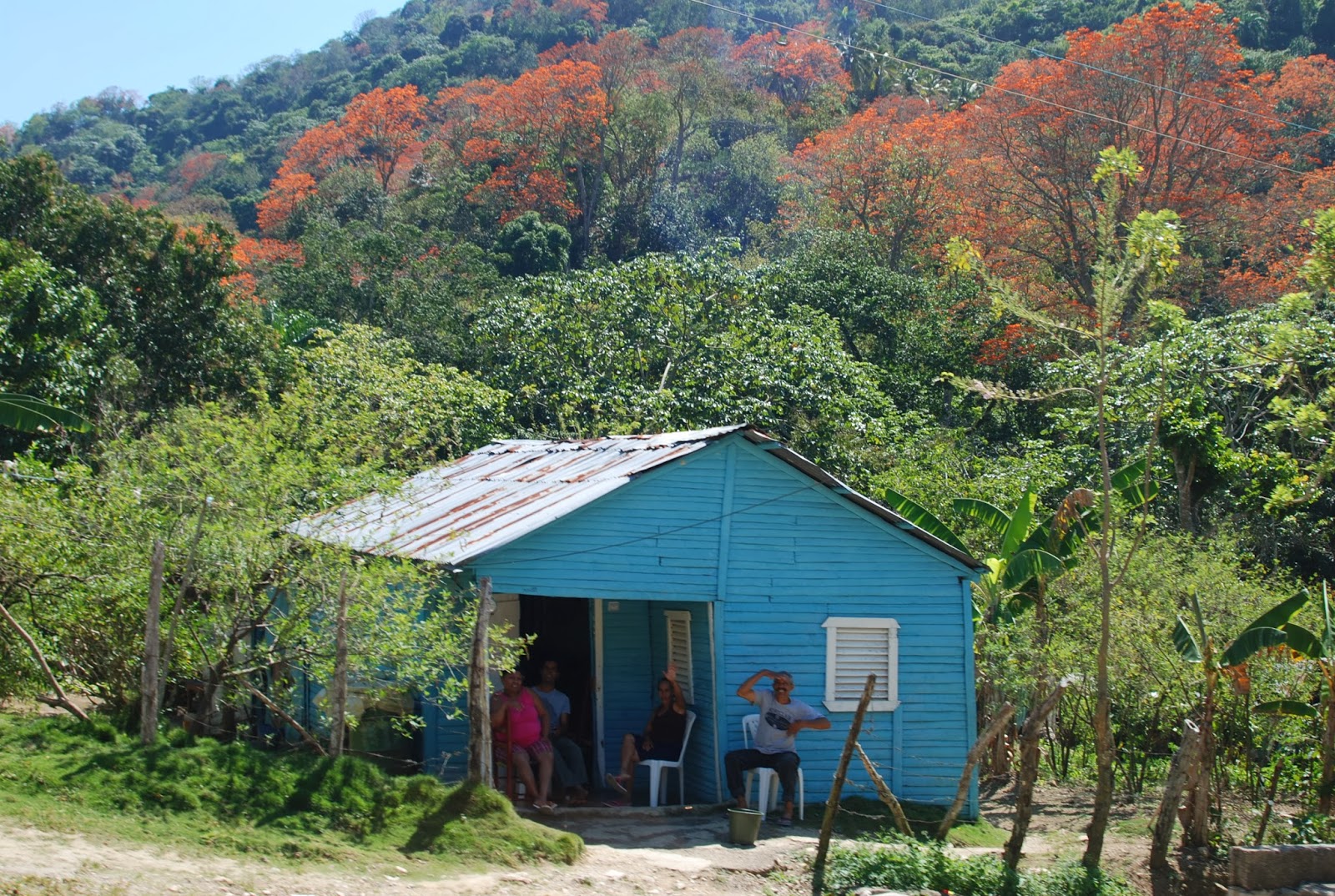 Casita de Campo dominicana en la Cordillera Septentrional !! Un