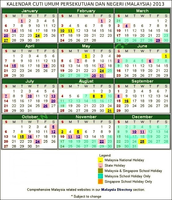 Minggu depan start cuti skolah! :)