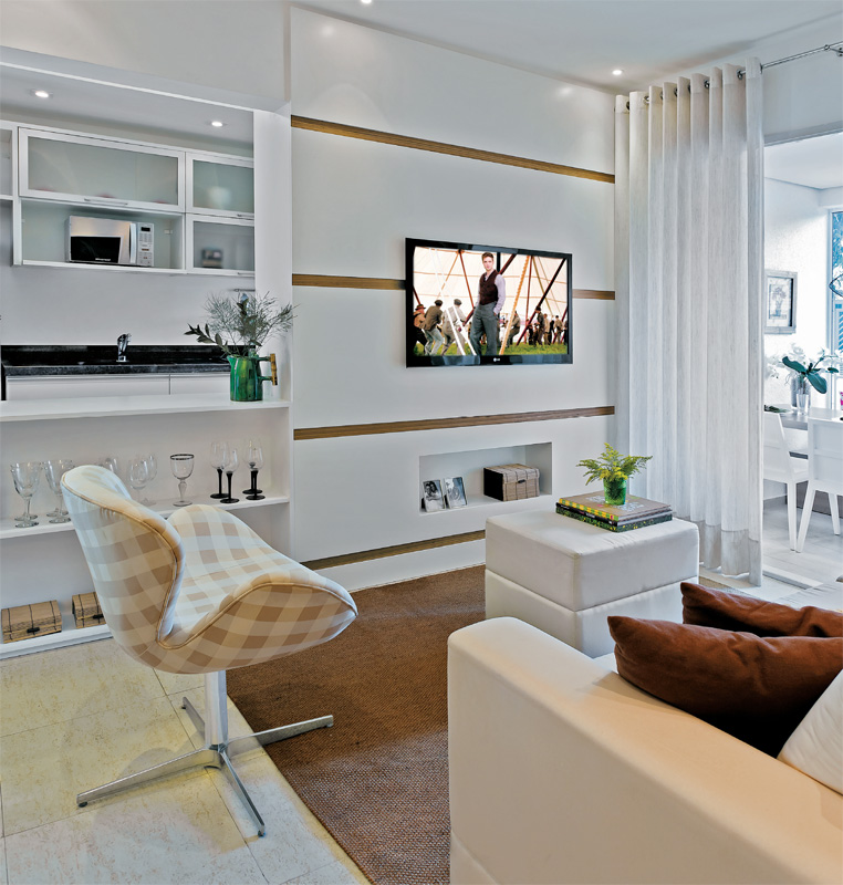 Decoracao de sala simples e moderna – doitri.com Salas decoradas modernas e simples