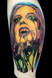 Vampire Tattoo Ideas - Vampire Tattoo Design Photo Gallery