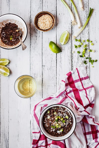 Urad Dal with Coconut and Lime