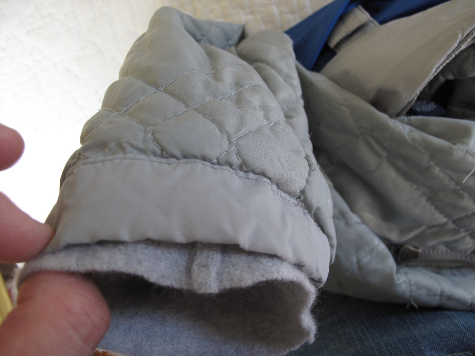 Resweater It's Tutorial Tuesday! extend jacket sleeves with cuffs