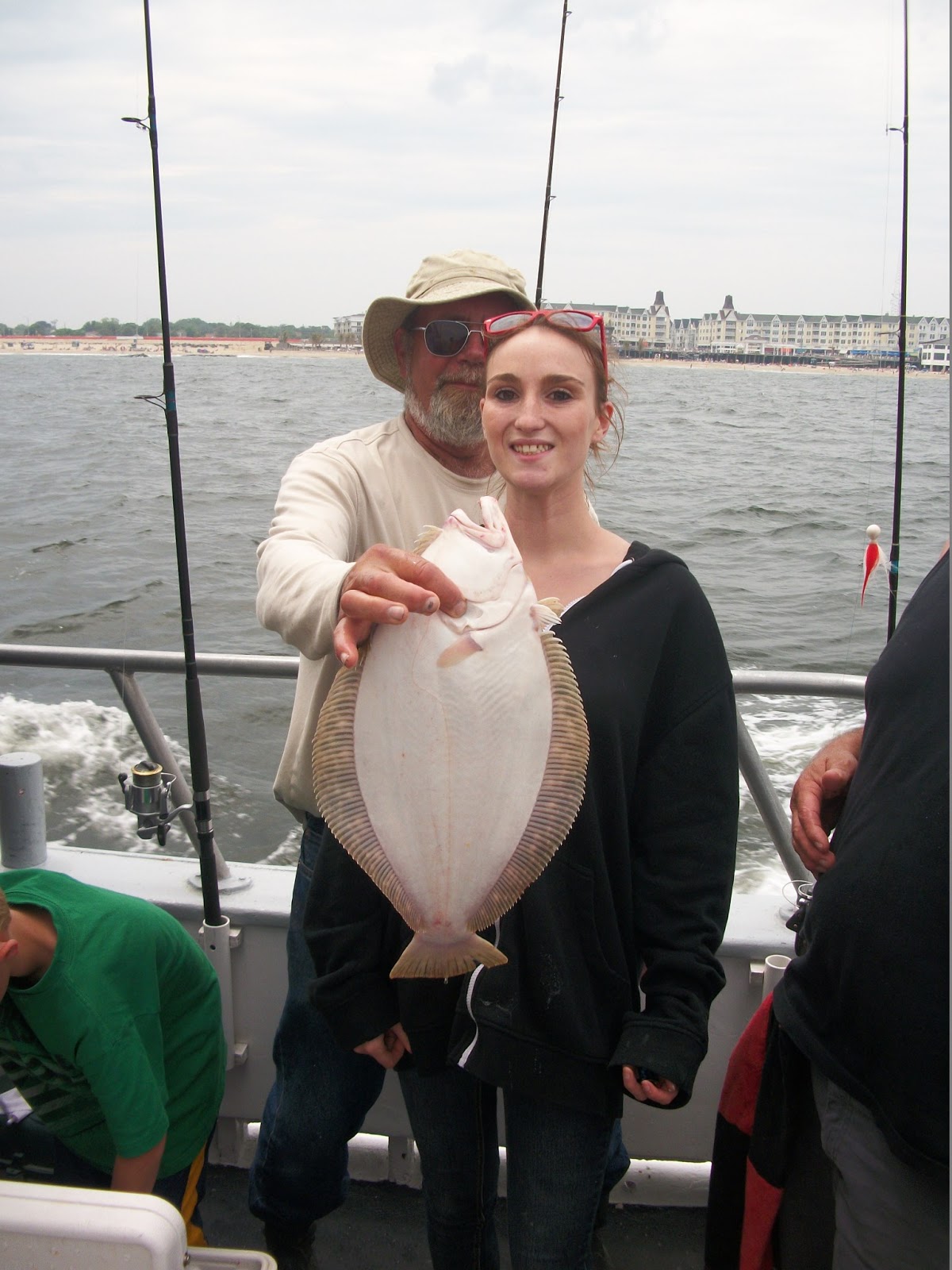 Capt Cal Party Boat Belmar Happy Fathers Day Fishing BASS BARN