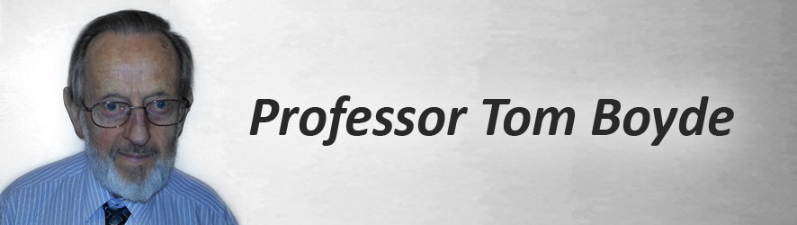 Professor Tom Boyde
