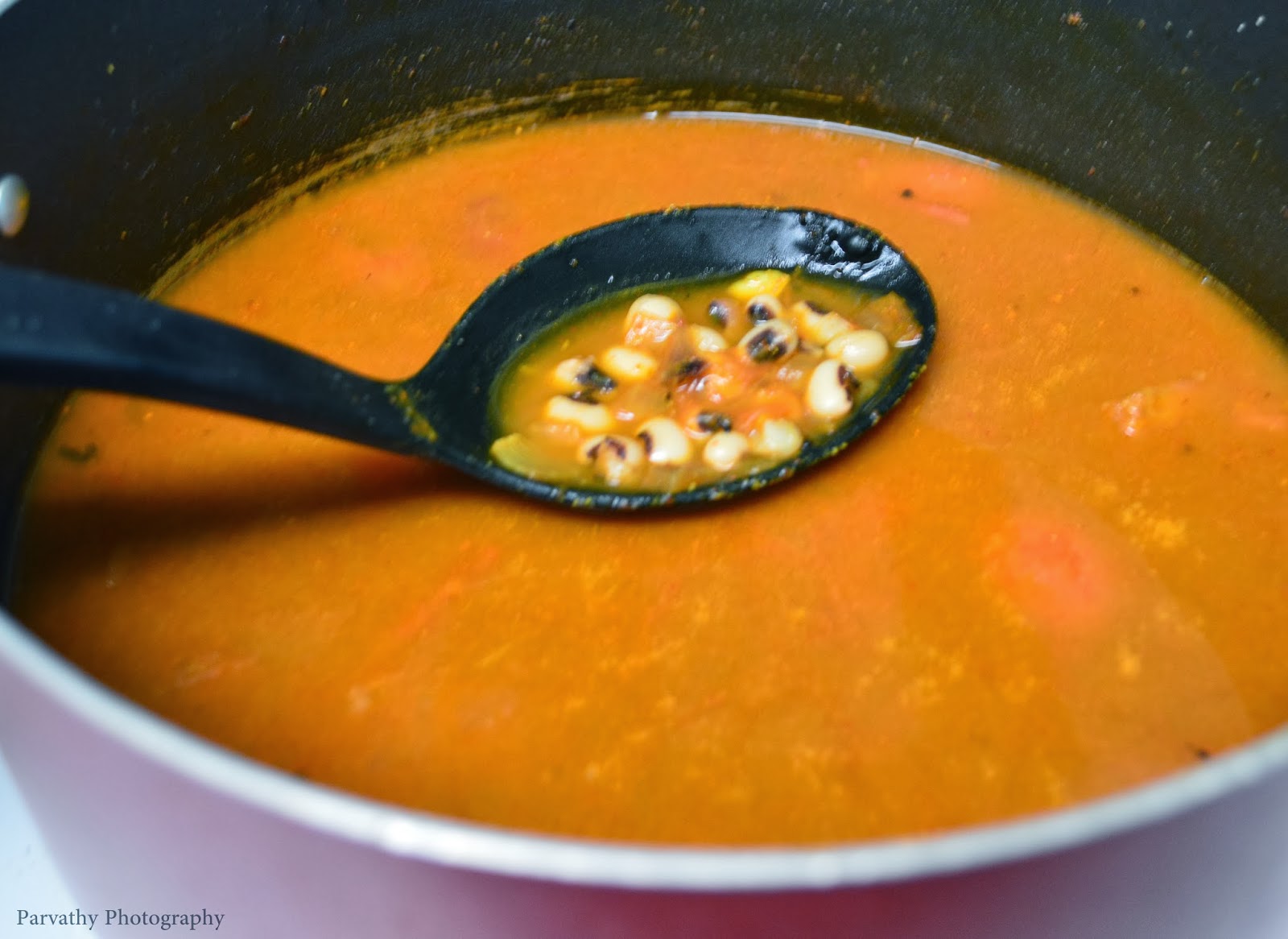 Paru's Kitchen Karamani Kuzhambu Thatta Payir Kara Kuzhambu Spicy