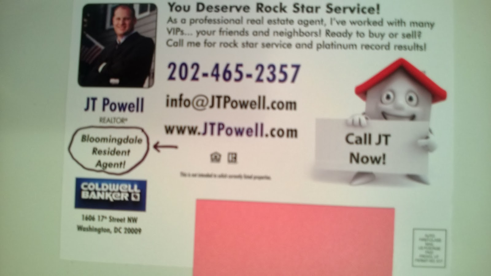 bloomingdale postcard from Bloomingdale resident and Coldwell Banker