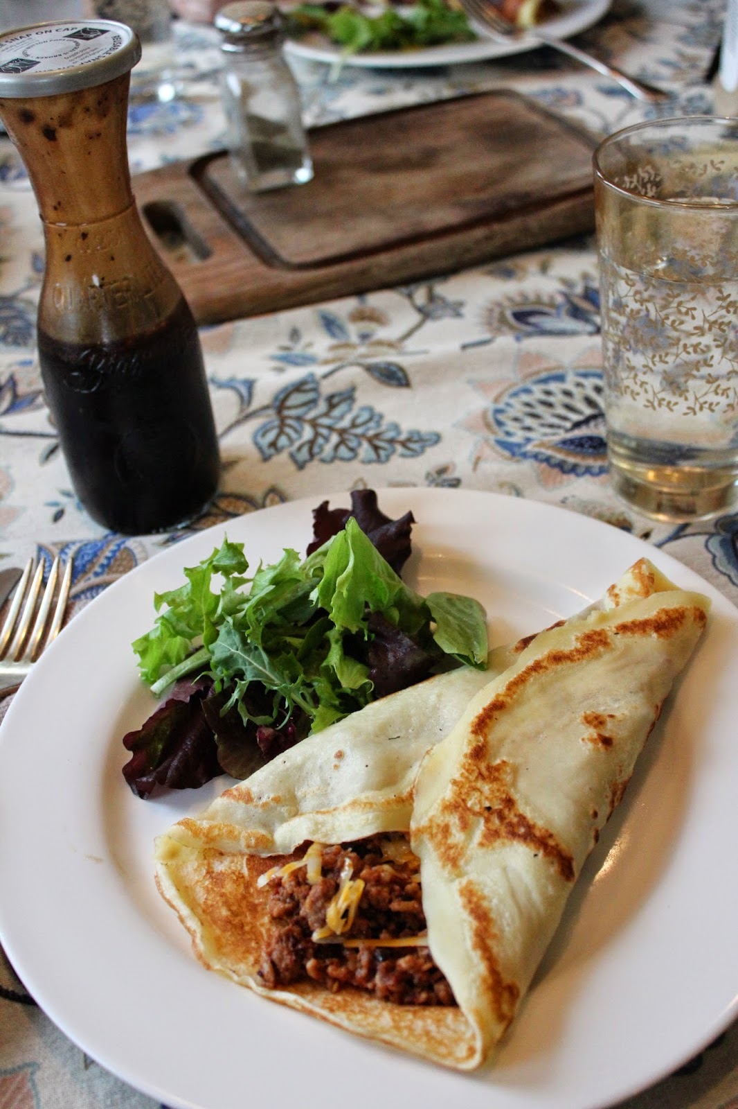 Marie's Pastiche Around the World with Pancakes Portuguese Panquecas