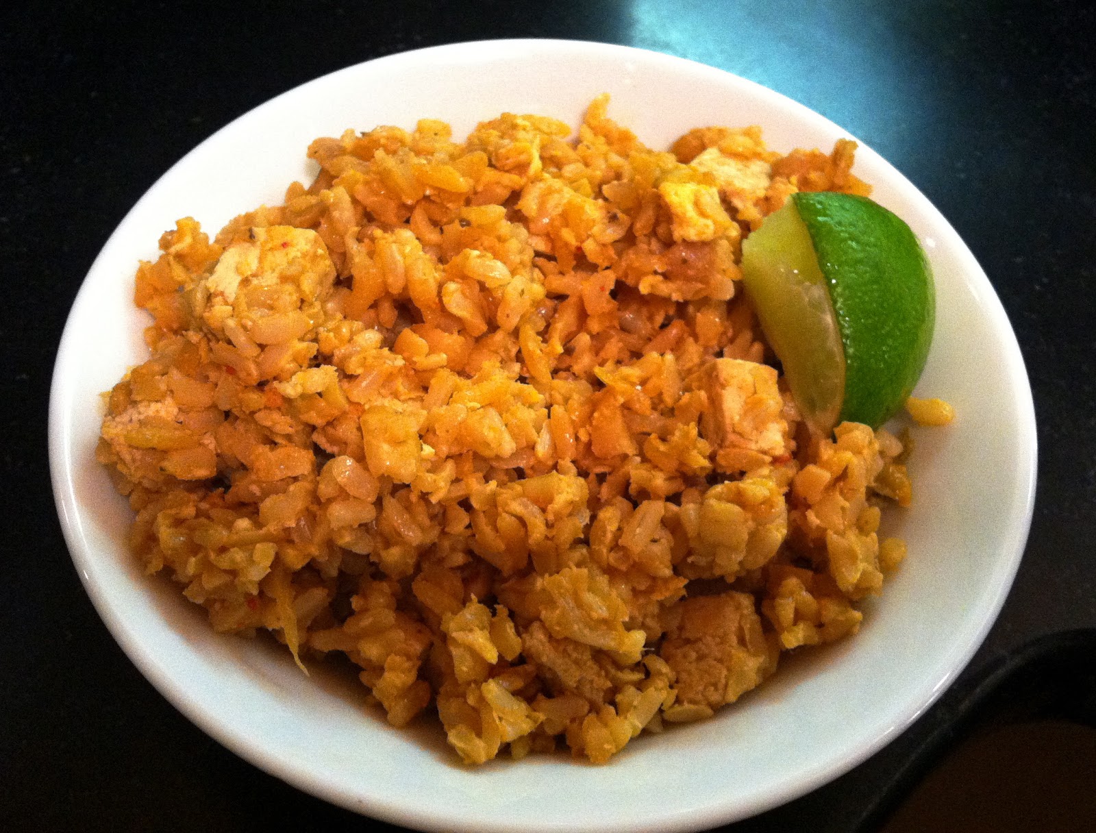 La Petite Gourmess Kimchi and Tofu Fried Rice/Ginger Pork Cabbage Wraps