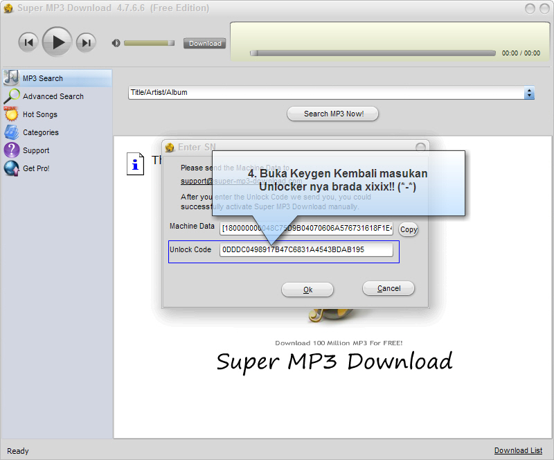 Super mp3 download keygen free