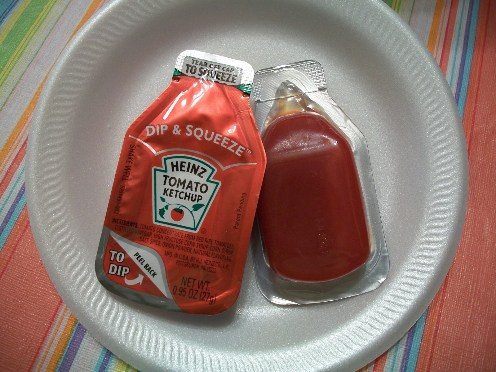 Cats, Kids and Crafts Dip & Squeeze Ketchup