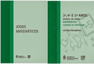 JOGOS MATEMÁTICOS 3º 4º 5º ANO PAIC + VOLUME I(PROFESSOR)