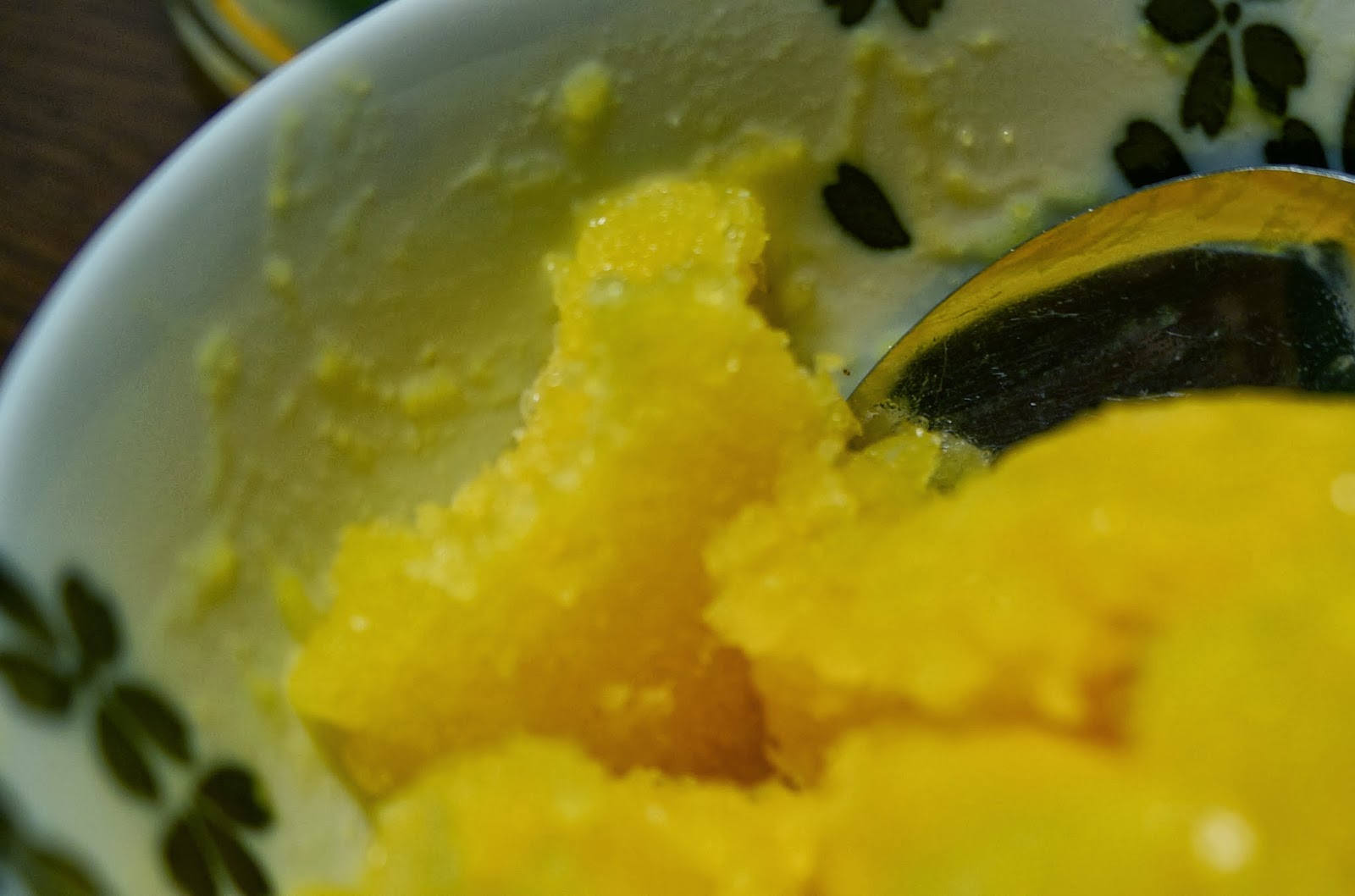 Papaya limeyuzu sorbet Yokosuka Food Corner Blue Street and Beyond