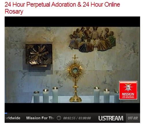 perpetuel adoration  24h