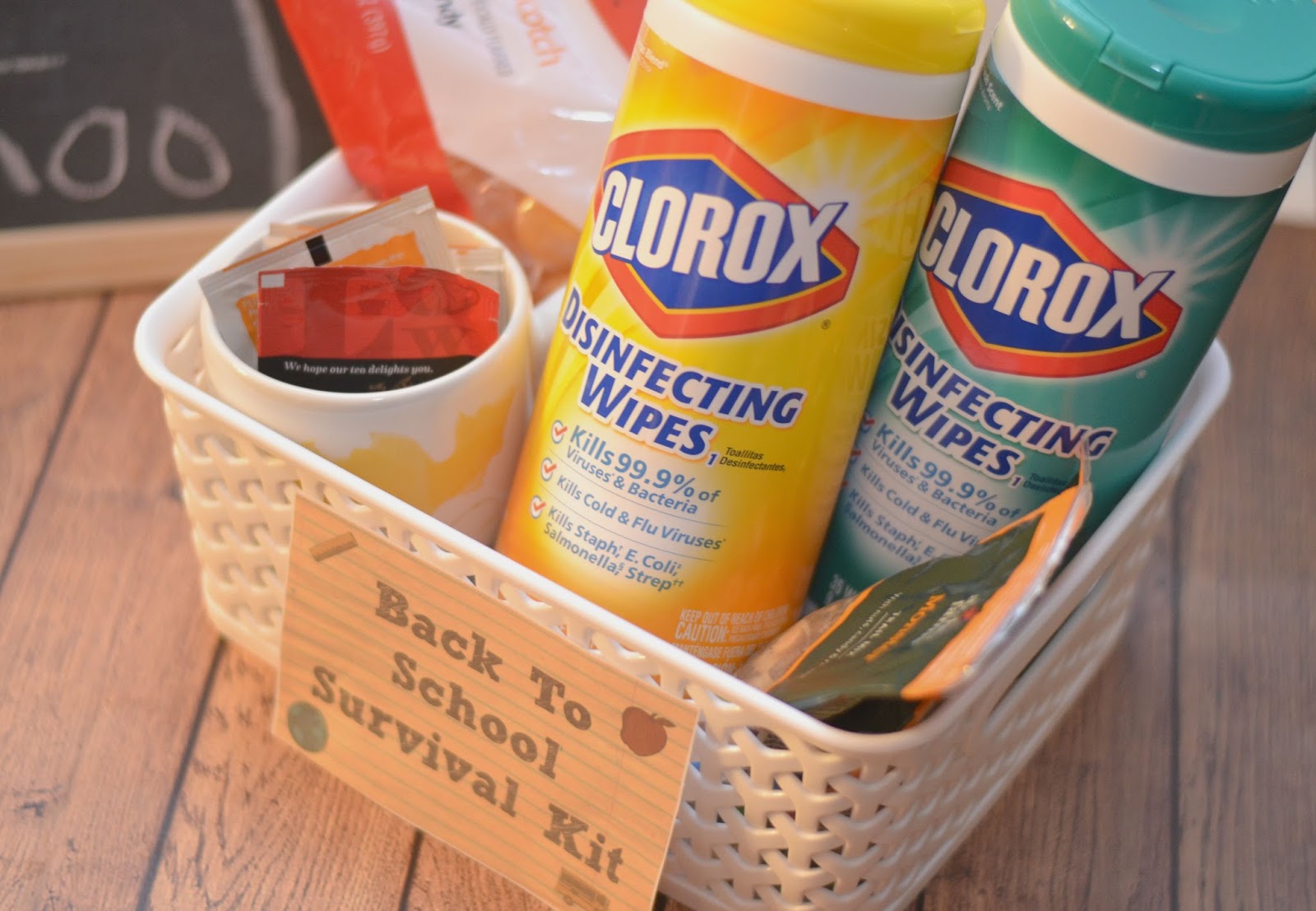 Back To School Survival Kit - Teacher Gift - Building Our Story