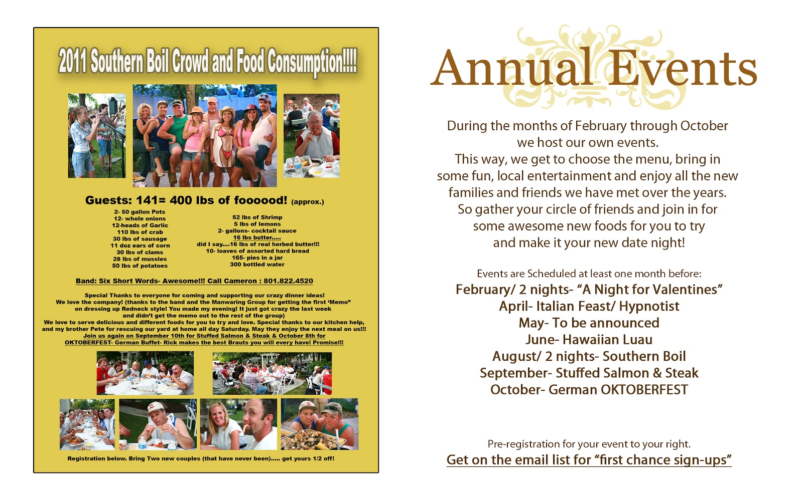 Clarion Event Center Our Events