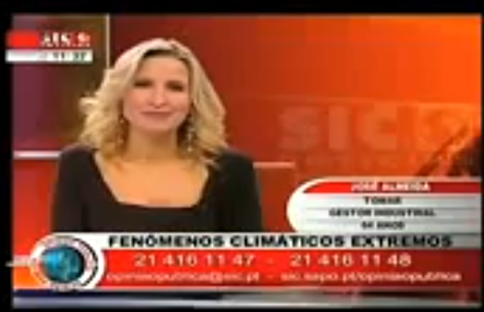 Mulher Entrega Profecia de Deus ao Vivo na TV Portuguesa