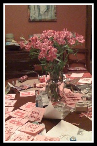 Diy // valentines day love sign Marigolds' Loft: Guest Post: DIY- Valentines' Day Cards for Families