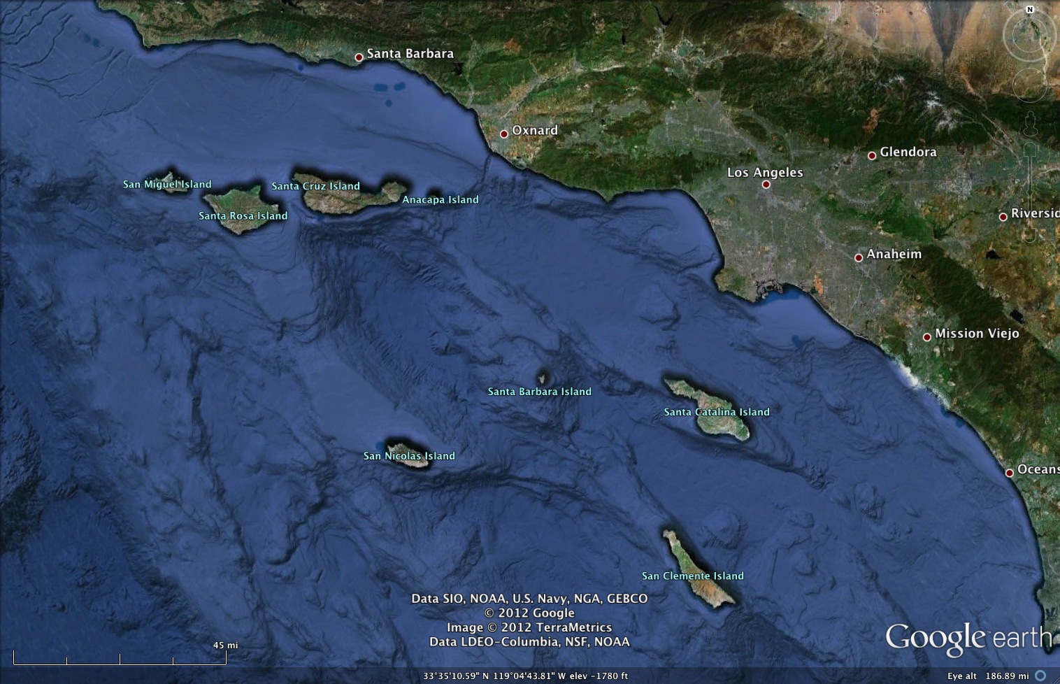 Channel Islands National Park Google Earth Channel Islands National Park Google Earth