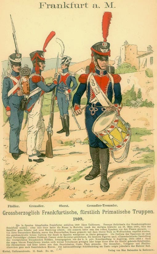 JJ's Wargames Confederation of the Rhine Nr. 3 (Frankfurt) Battalion