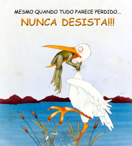 Não desista… NUNCA! Rev. Robert Cleveland Lambeth