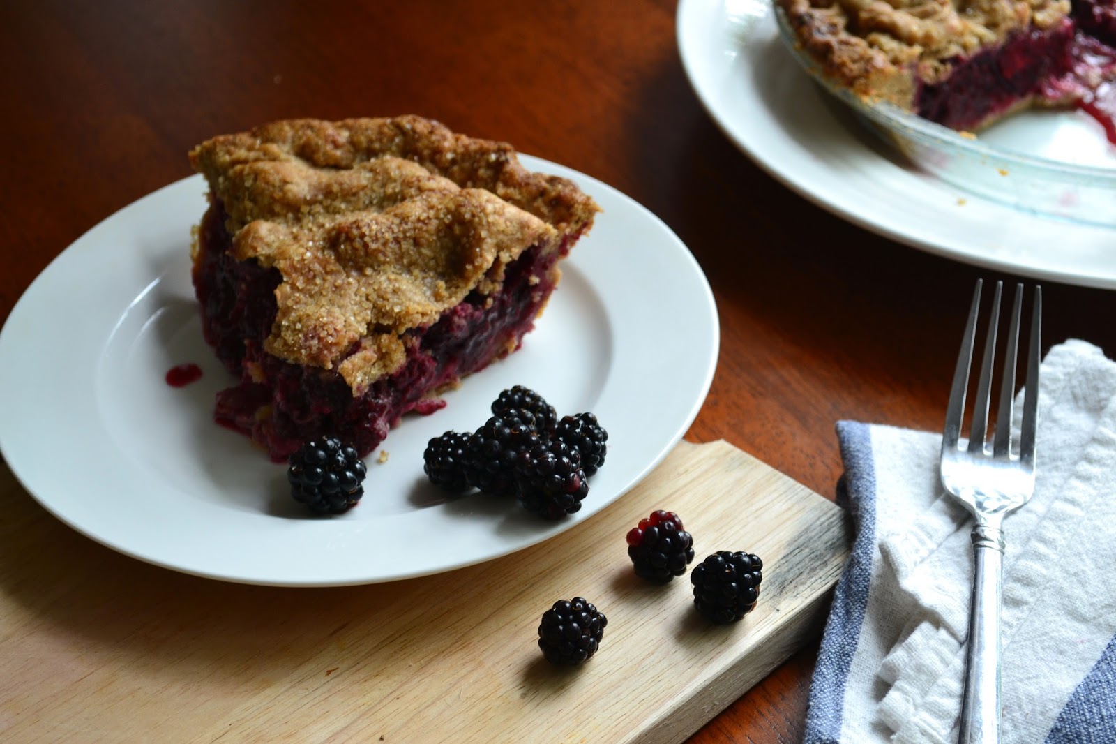 Nourish The Roots Wild Blackberry Pie